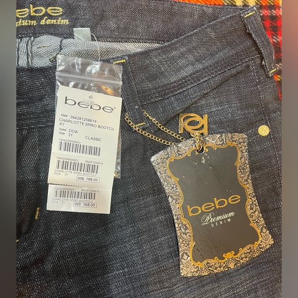 Bebe Charlotte Spiro Boot Cut Jeans - Picture 5 of 5